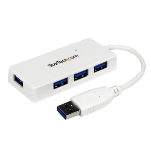 StarTech.com 4 Port USB 3.0 USB A Hub, USB Powered, 80 x 36 x 14mm