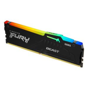 Kingston FURY Beast RGB DDR5 (6000MHz) CL36 Desktop PC Gaming Memory RAM - (16GB)